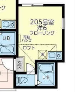 ユナイト上大岡プラチ―ダエ【2階】の間取り