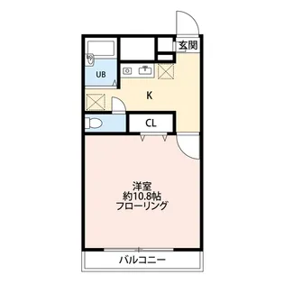 アムール シャルムKII【2階】の間取り