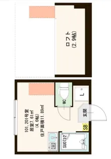 Fine Residence N17【2階】の間取り