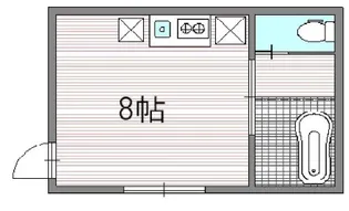 杉並カフェレジデンス【1階】の間取り