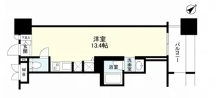パークフラッツ横濱公園【5階】の間取り