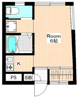ハイツ和【1階】の間取り
