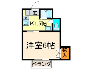 ハイム沢上【2階】の間取り