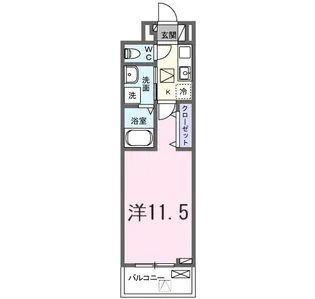 たばさはうすII【1階】の間取り