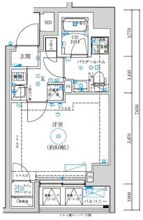 LUMEED新小岩【2階】の間取り