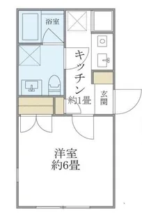 コンポジット門前仲町サウス【1階】の間取り