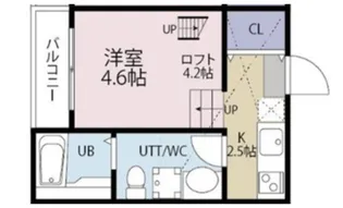 アウラニ【1階】の間取り
