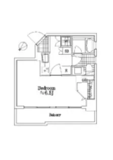 ザ・レジデンス・オブ・トーキョーY21【8階】の間取り