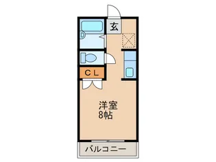 ベルハウス森高A【2階】の間取り