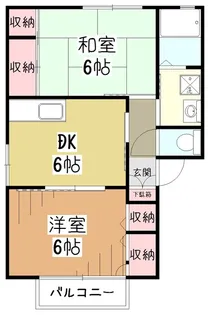 アーバンハウス【2階】の間取り