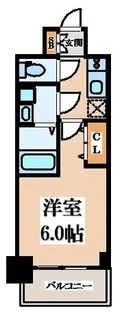 S-RESIDENCE布施aventra【6階】の間取り