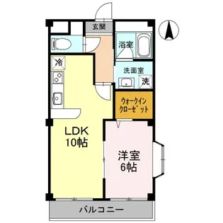 ポワールガーデンI【1階】の間取り