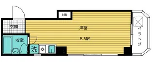 シャトレー押上【2階】の間取り