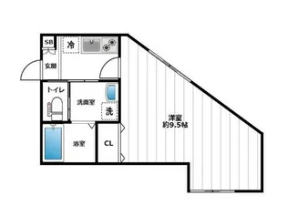 CASA RIO【1階】の間取り