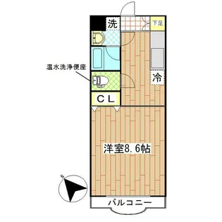 セレーノI【1階】の間取り