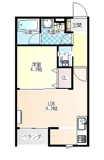 アルチェ沼垂【2階】の間取り