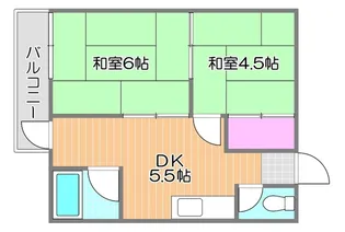 大重ビル【3階】の間取り