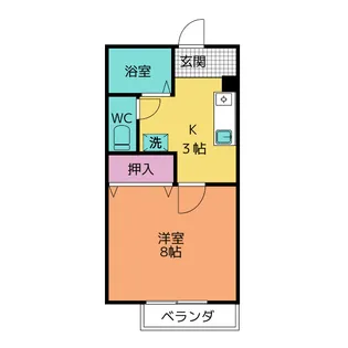 パークハイツ(刈谷)【1階】の間取り