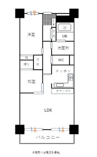 サンネクシオ延岡駅前【9階】の間取り