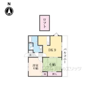 サンクレスト【2階】の間取り