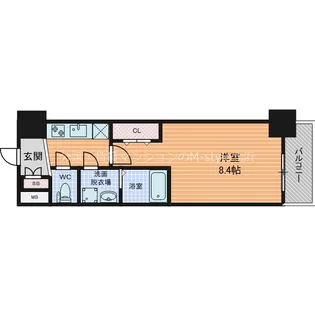 レジデンス塚本ヴィークス【5階】の間取り