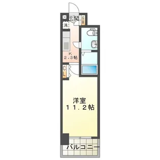 LaSante鵜の森【2階】の間取り