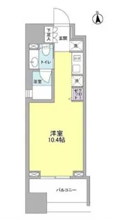 パークフラッツ中目黒【6階】の間取り