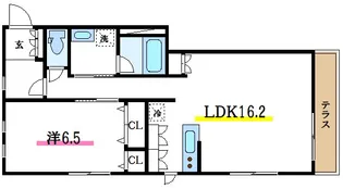 Xeno【1階】の間取り