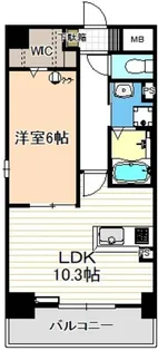 ビアンコネロ【5階】の間取り