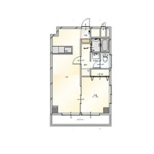 銀河ビル【3階】の間取り