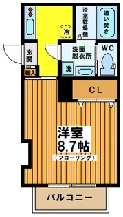 フィカーサ ブランカ【1階】の間取り