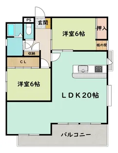 N1守恒【6階】の間取り