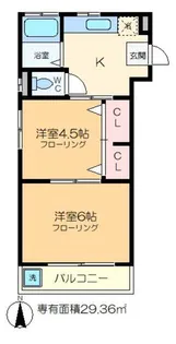 高橋ビル【4階】の間取り