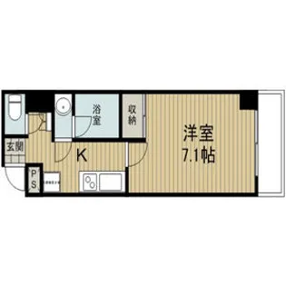 AXIS【6階】の間取り