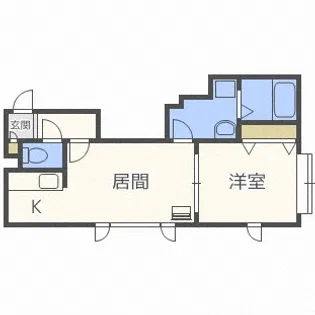 ドルチェヴィータ【2階】の間取り
