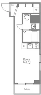 東日本橋フラワーハイホーム【2階】の間取り
