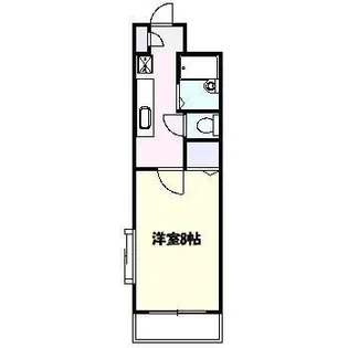 アローネ梶ヶ谷【2階】の間取り
