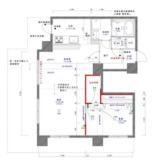 渋谷アムフラット【6階】の間取り