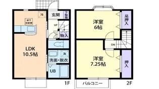 Vent Vert DAITENPAKUの間取り