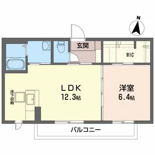 シャーメゾンマルシュ【1階】の間取り