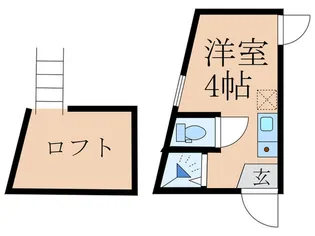フェリスメイプル【2階】の間取り