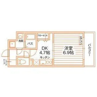 COZY植田東【2階】の間取り