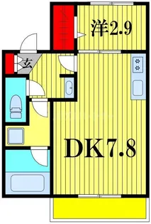 IKI 新八柱【1階】の間取り