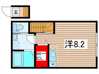 ドムス台原【2階】の間取り