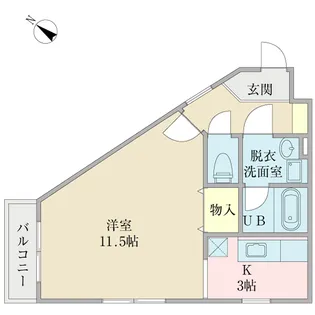 アビタ海神【2階】の間取り