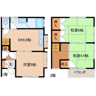 土気メープルヒルズの間取り