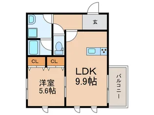Tranquillite【3階】の間取り
