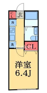 VAU house 蘇我【1階】の間取り