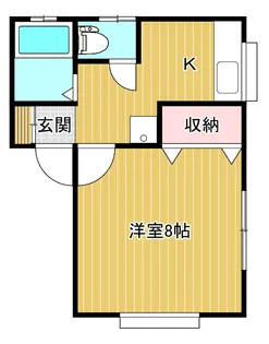 プチ・メゾンM【2階】の間取り