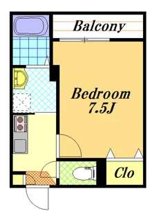 ラフィネ静【3階】の間取り